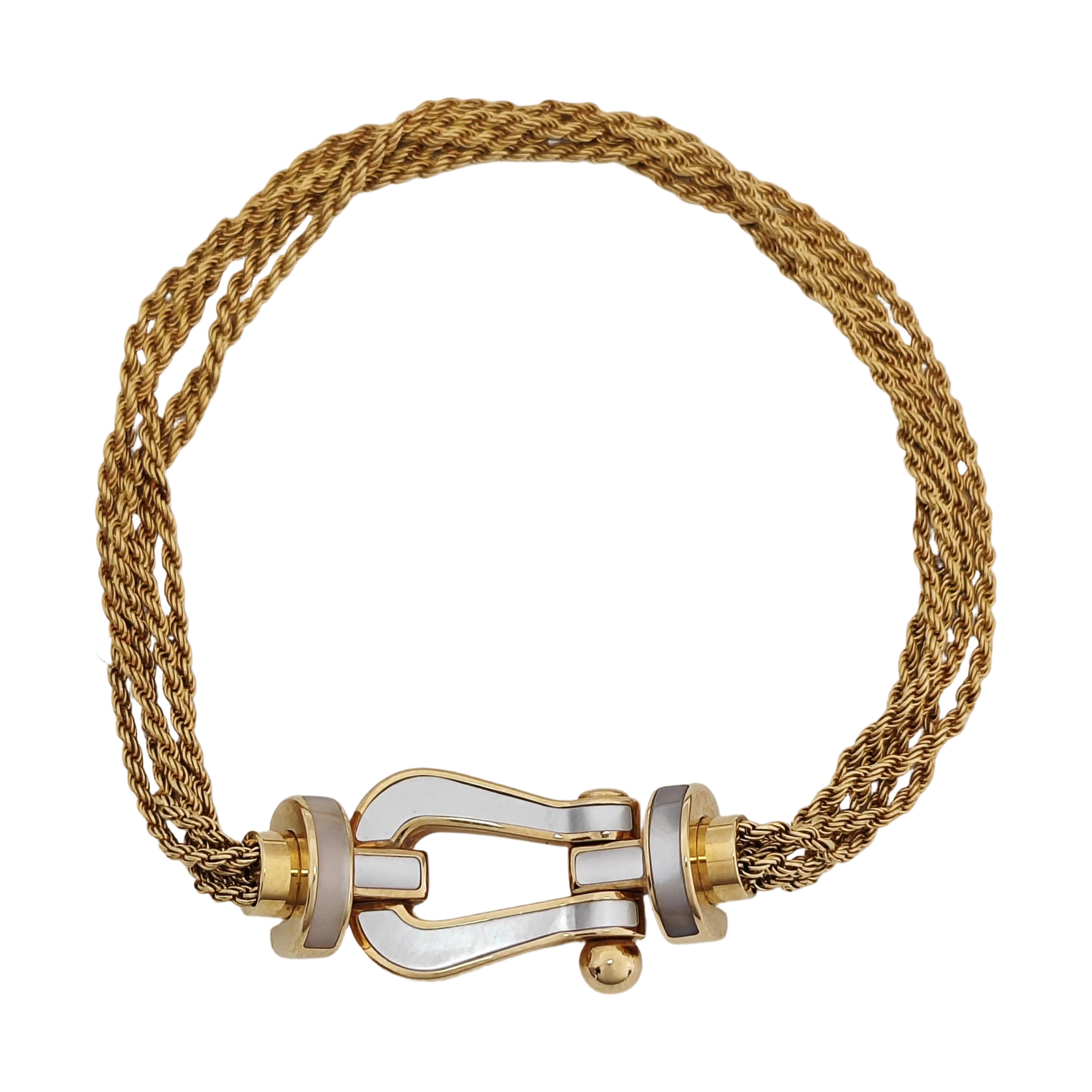 Force 10 18k Rose Gold Bracelet