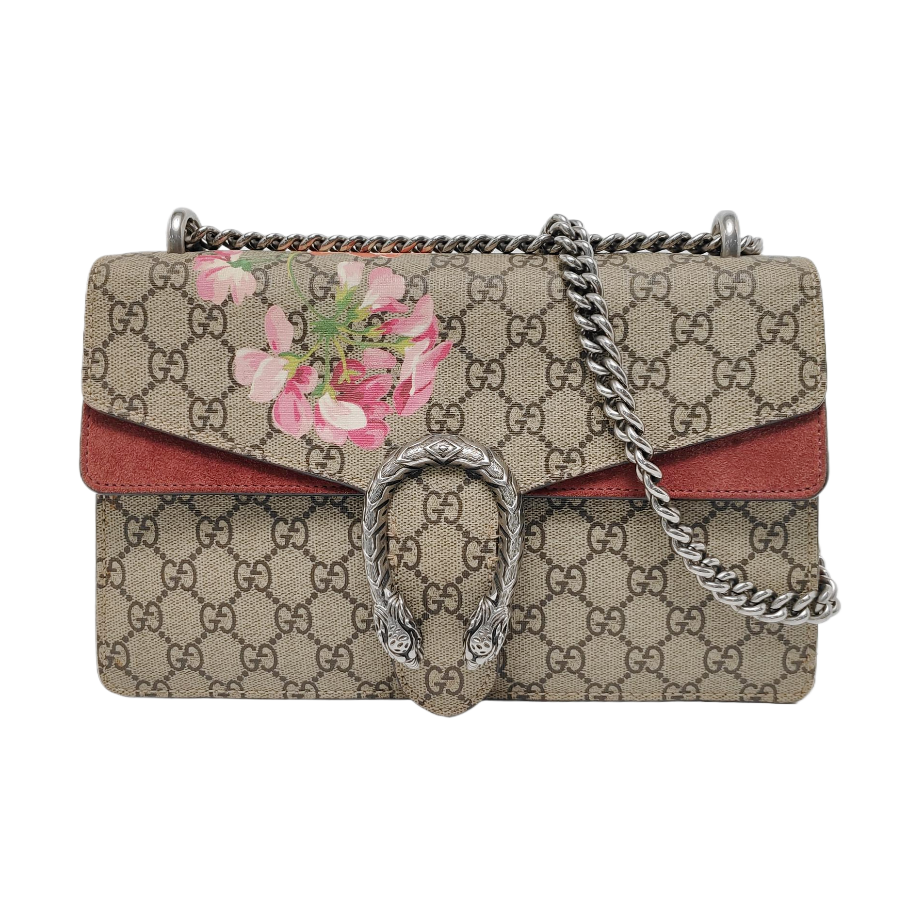 Authenticated pre-owned  Dionysus Small Monogram Coated Canvas Beige - Crossbody Bag at Looply