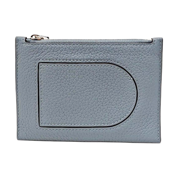 Pin Toy Mini Calfskin Blue Wallet