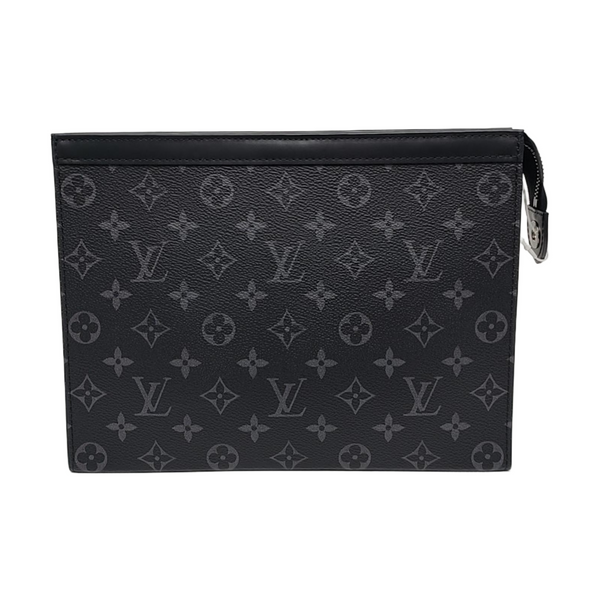 Pochette Voyag MM Monogram Coated Canvas Black