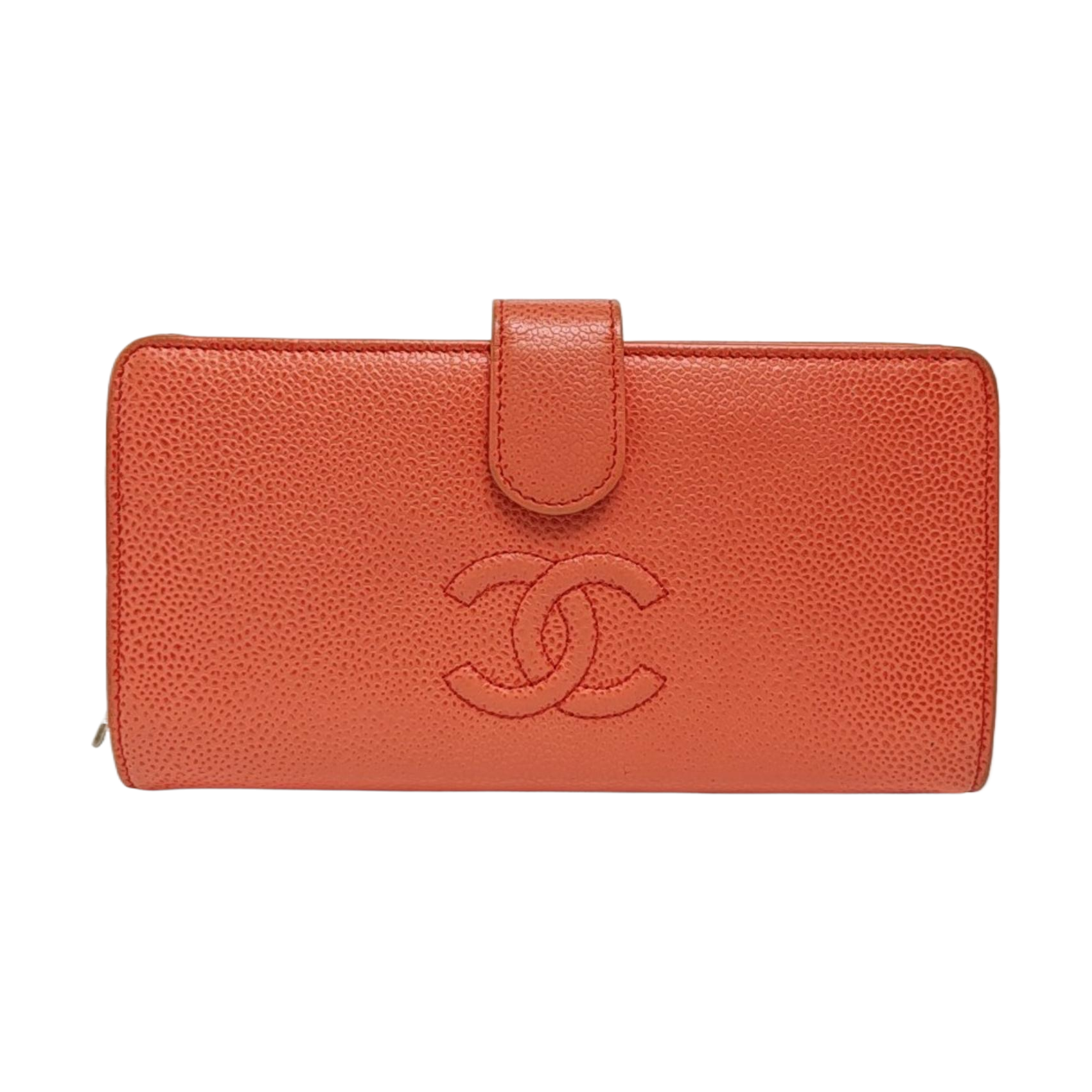 Quilted Calfskin Wallet Pink
