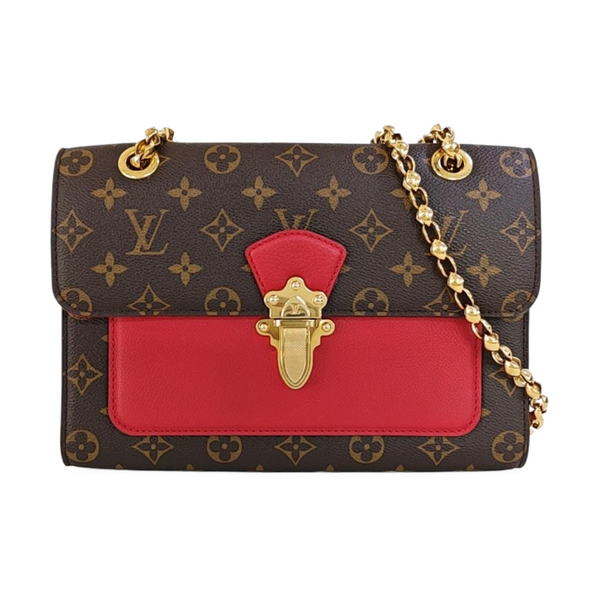 VICTOIRE Monogram Coated Canvas Brown