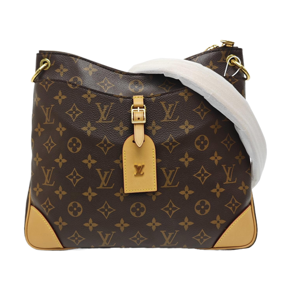 ODEON MM Monogram Coated Canvas Brown