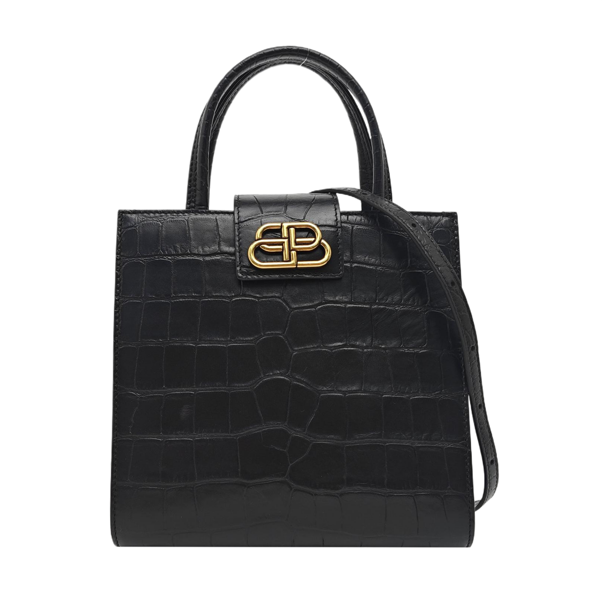 Sharp Calfskin Black