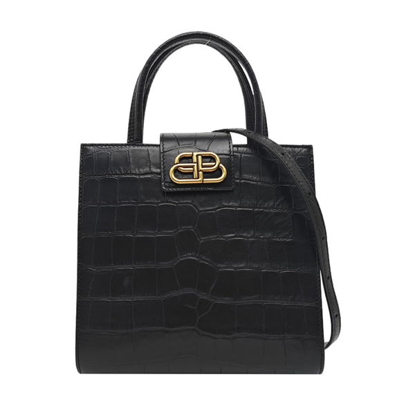 Sharp Calfskin Black