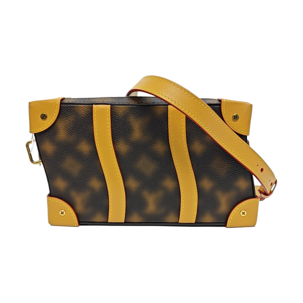 SOFT TRUNK Coated Canvas Brown