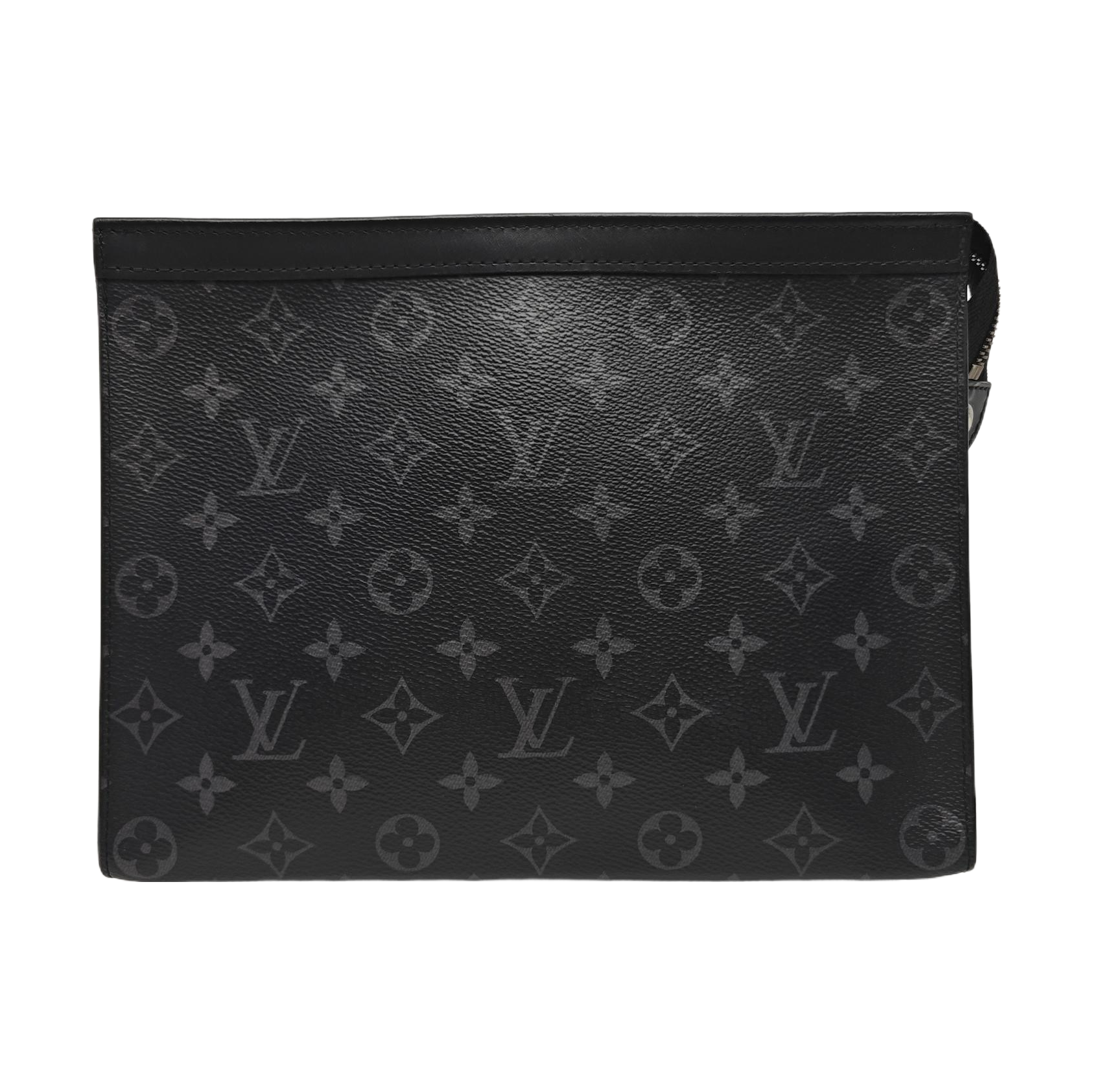 Pochette Voyag MM Monogram Coated Canvas Black