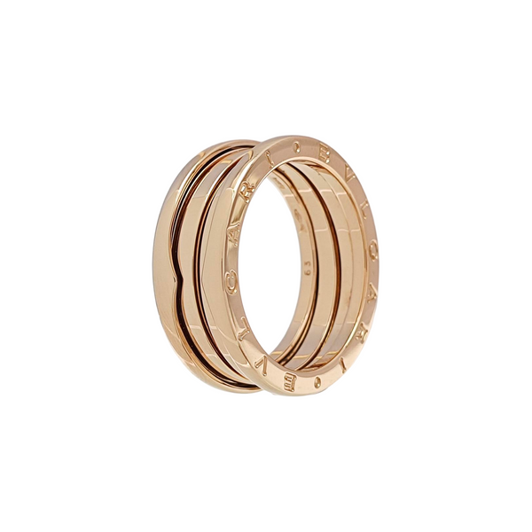 B.ZERO1 18k Rose Gold Ring EU 63