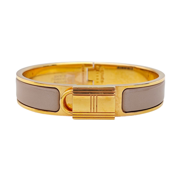 Clic Cadenas Metal Rose Gold Bangle