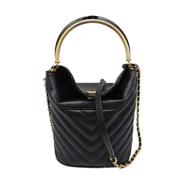 Quilted Calfskin Black