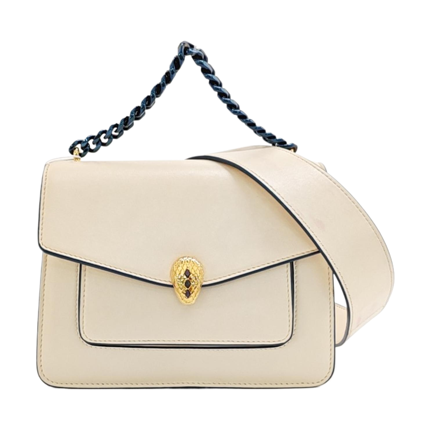 SERPENTI FOREVER Small Lambskin White