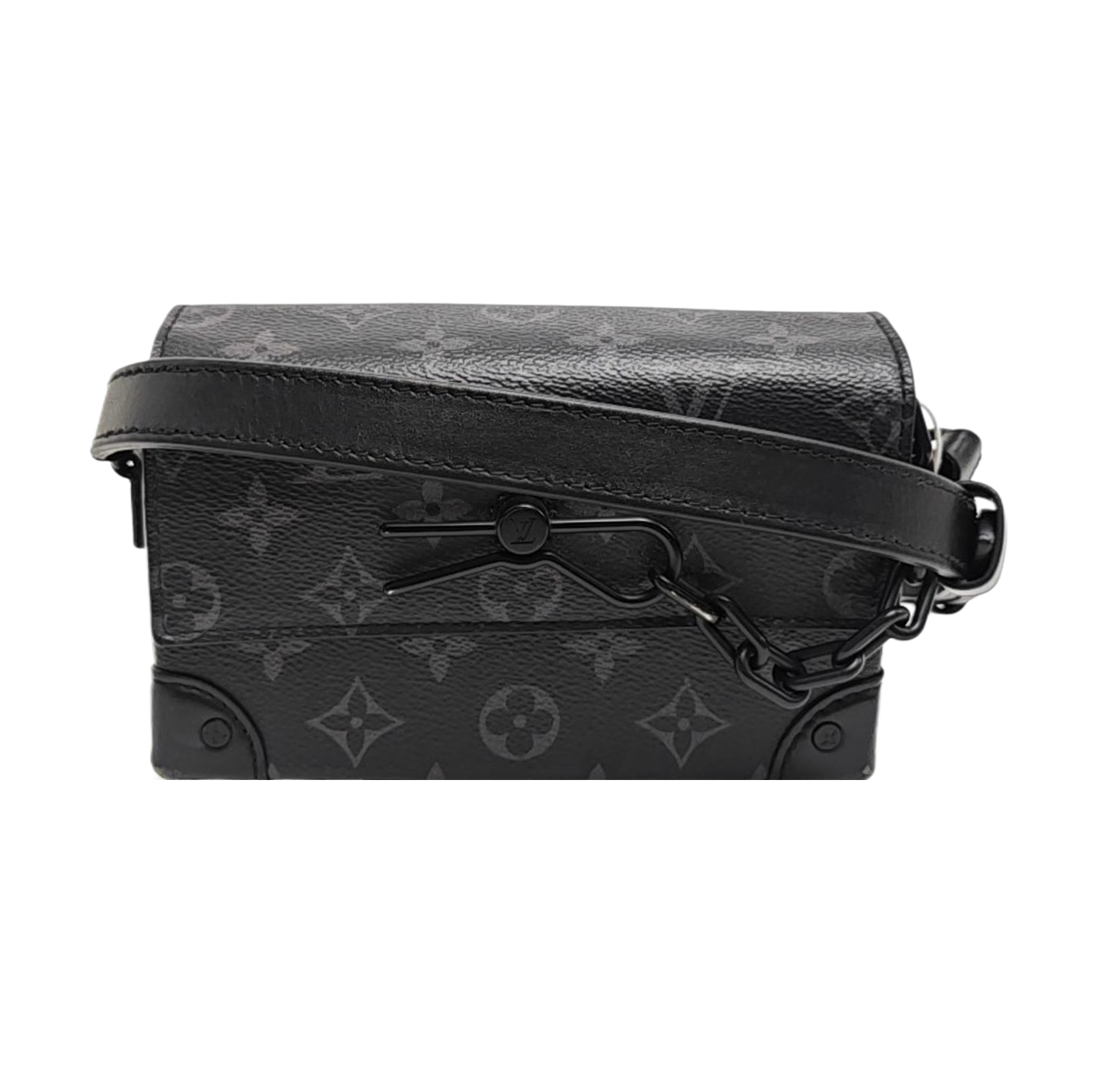 SOFT TRUNK Mini Monogram Calfskin Black