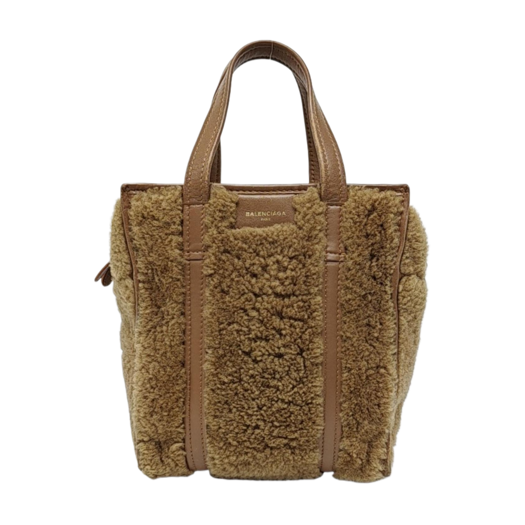 Authenticated pre-owned  Bazar Fur Brown - Tote Bag at Looply