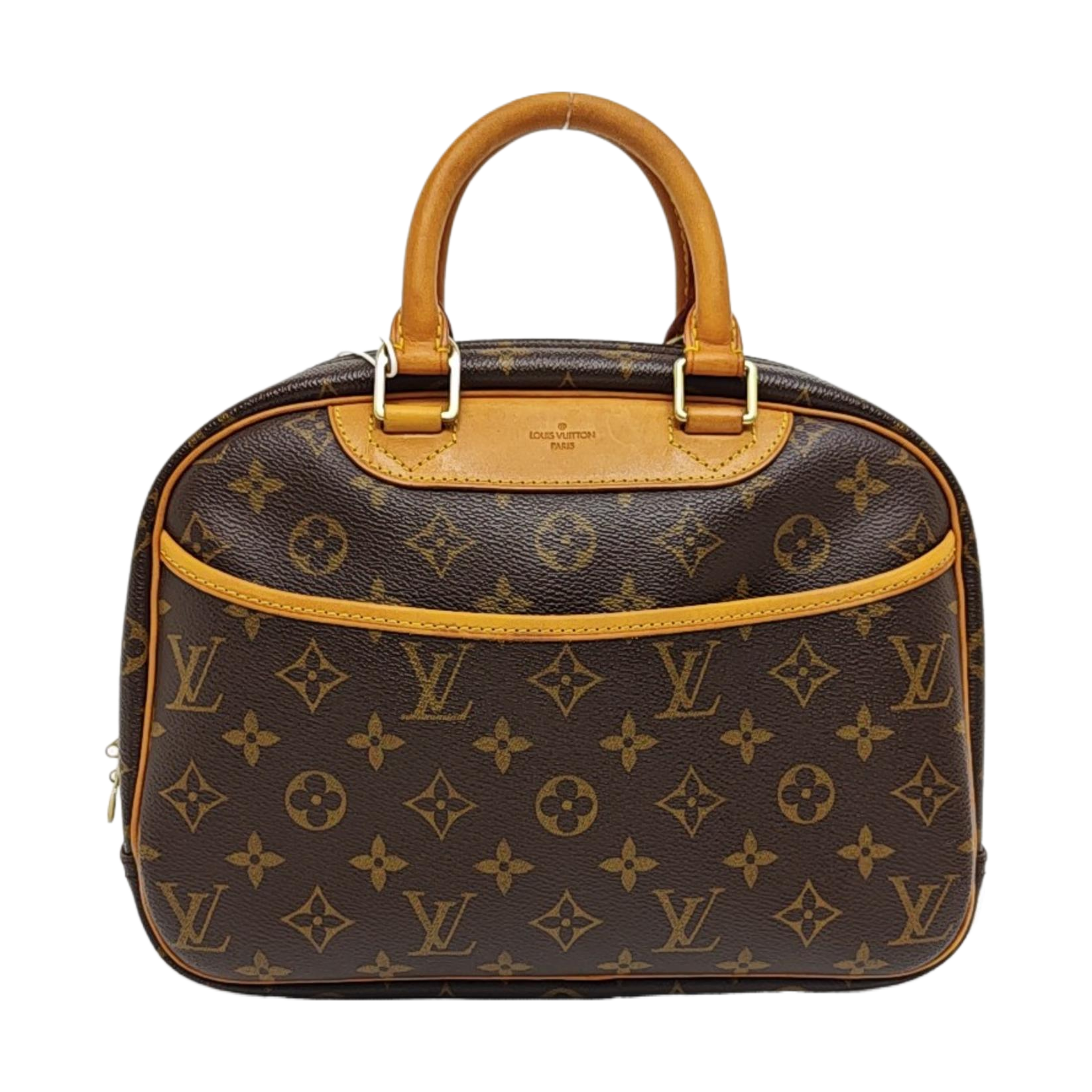 DEAUVILLE Monogram Coated Canvas Brown