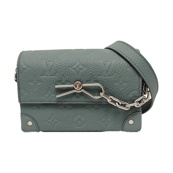 SOFT TRUNK Mini Monogram Calfskin Blue
