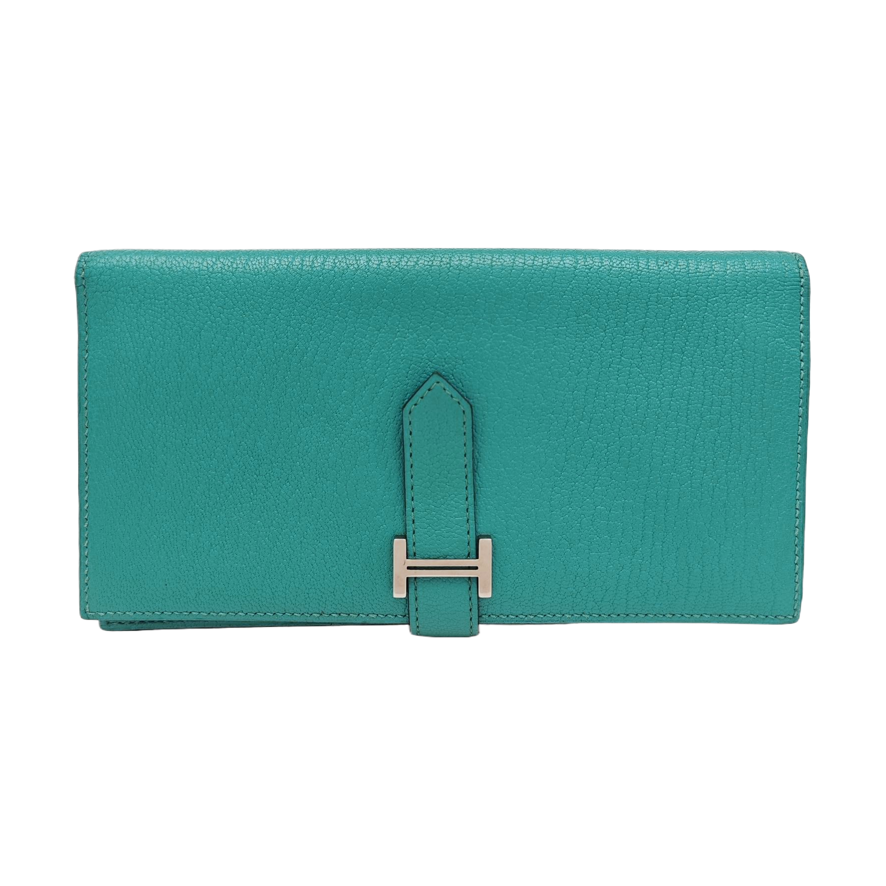 Bearn Chèvre Mysore Green Wallet