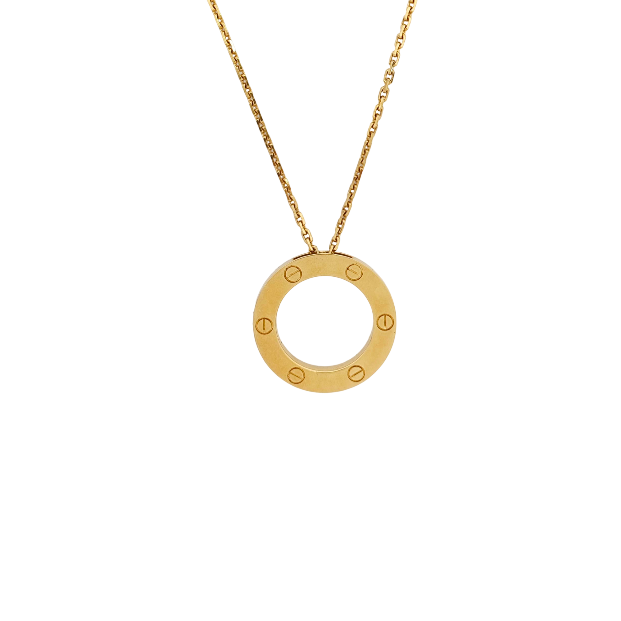 LOVE 18k Rose Gold Necklace