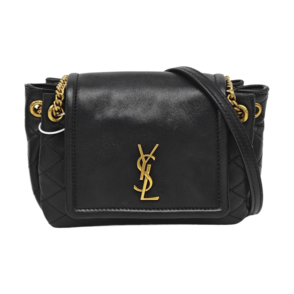 NOLITA Mini Quilted Lambskin Black