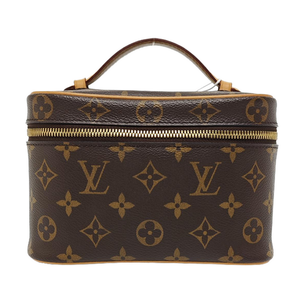 NICE Mini Monogram Coated Canvas Brown