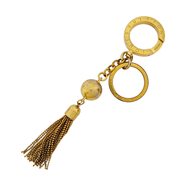 Metal Bag Charm Gold