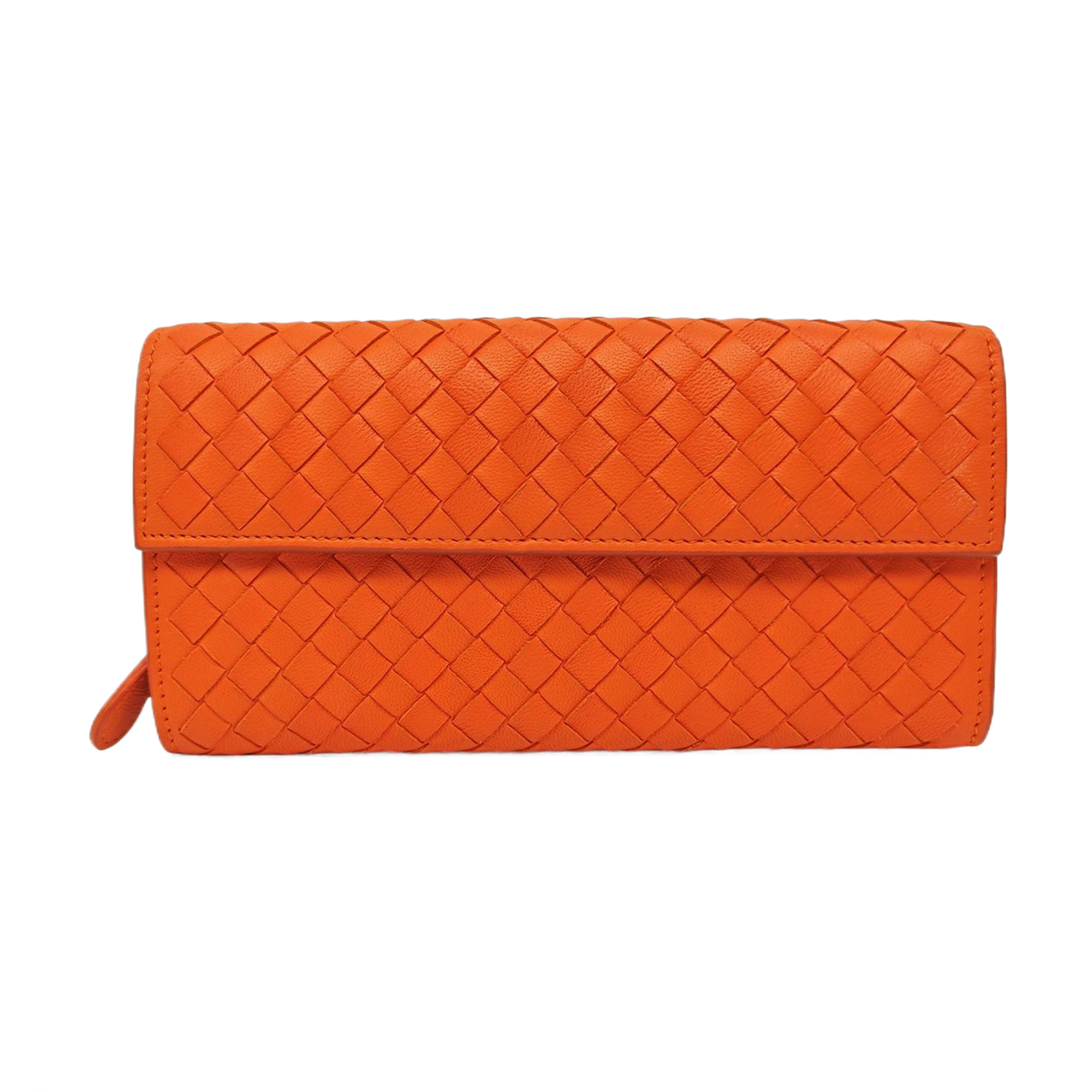 Calfskin Wallet Orange