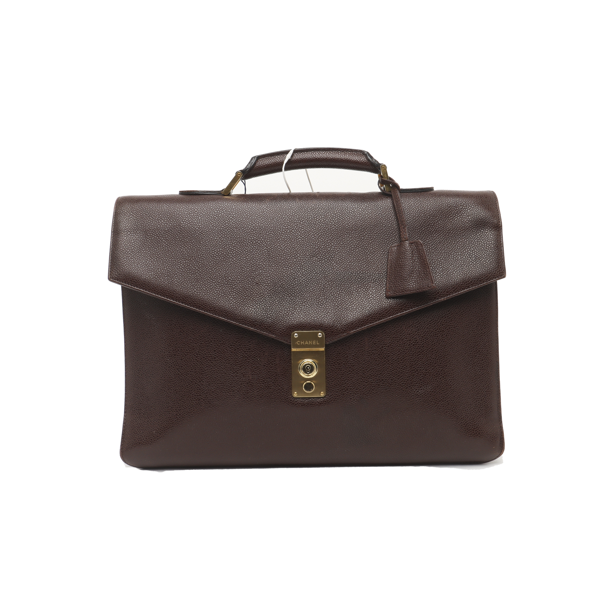 Grained Calfskin Brown