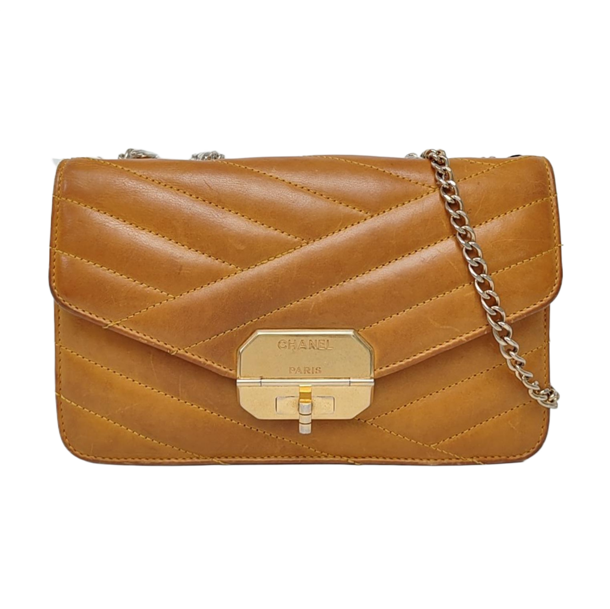 Quilted Calfskin Yellow