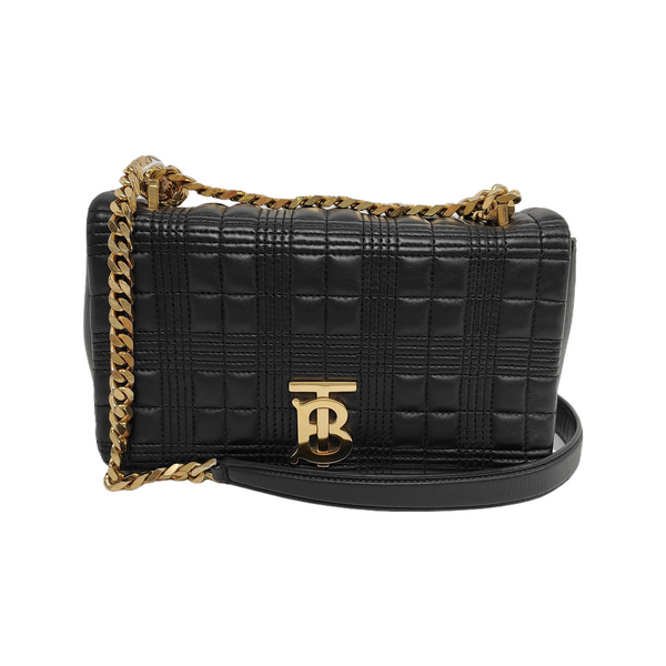 Lola Small Quilted Calfskin Black
