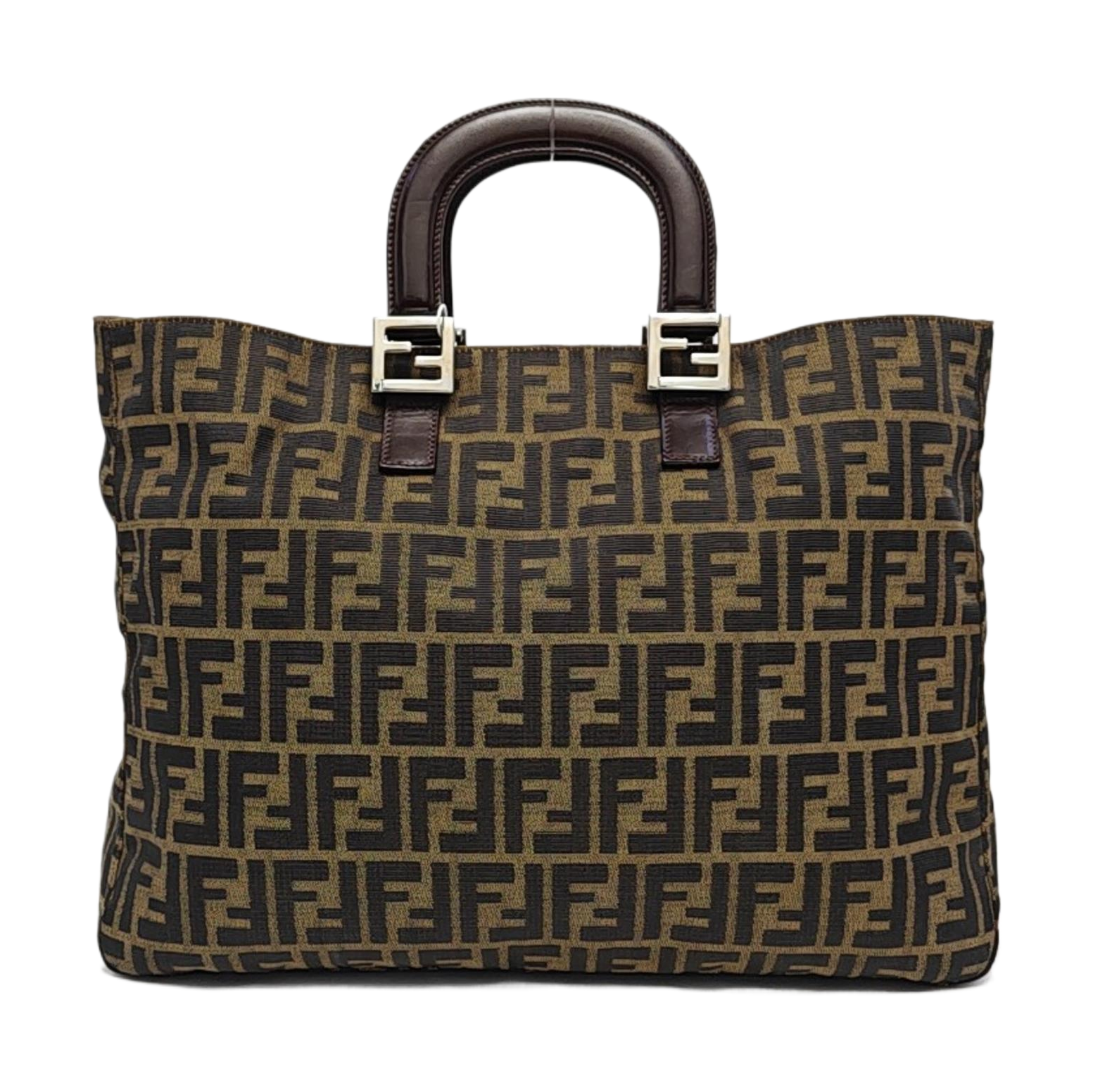 FF Tote Canvas Brown