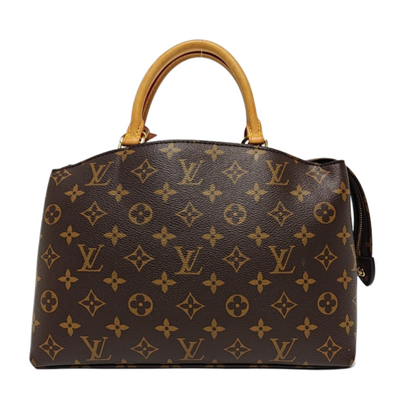 PALAIS PM Monogram Coated Canvas Brown