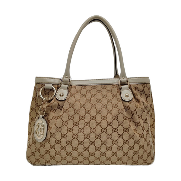 Sukey Monogram Canvas Brown