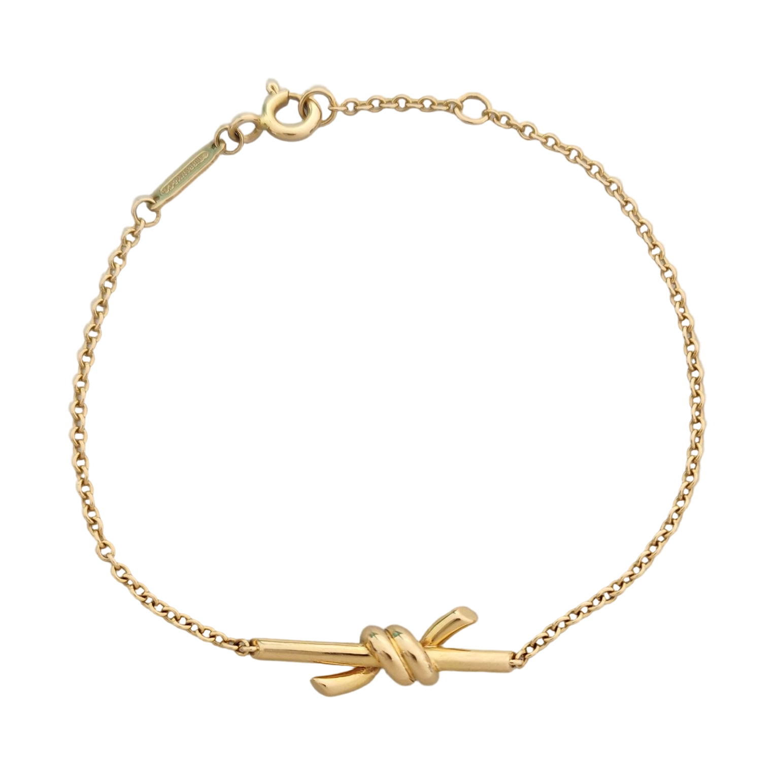 Tiffany Knot 18k Rose Gold Bracelet