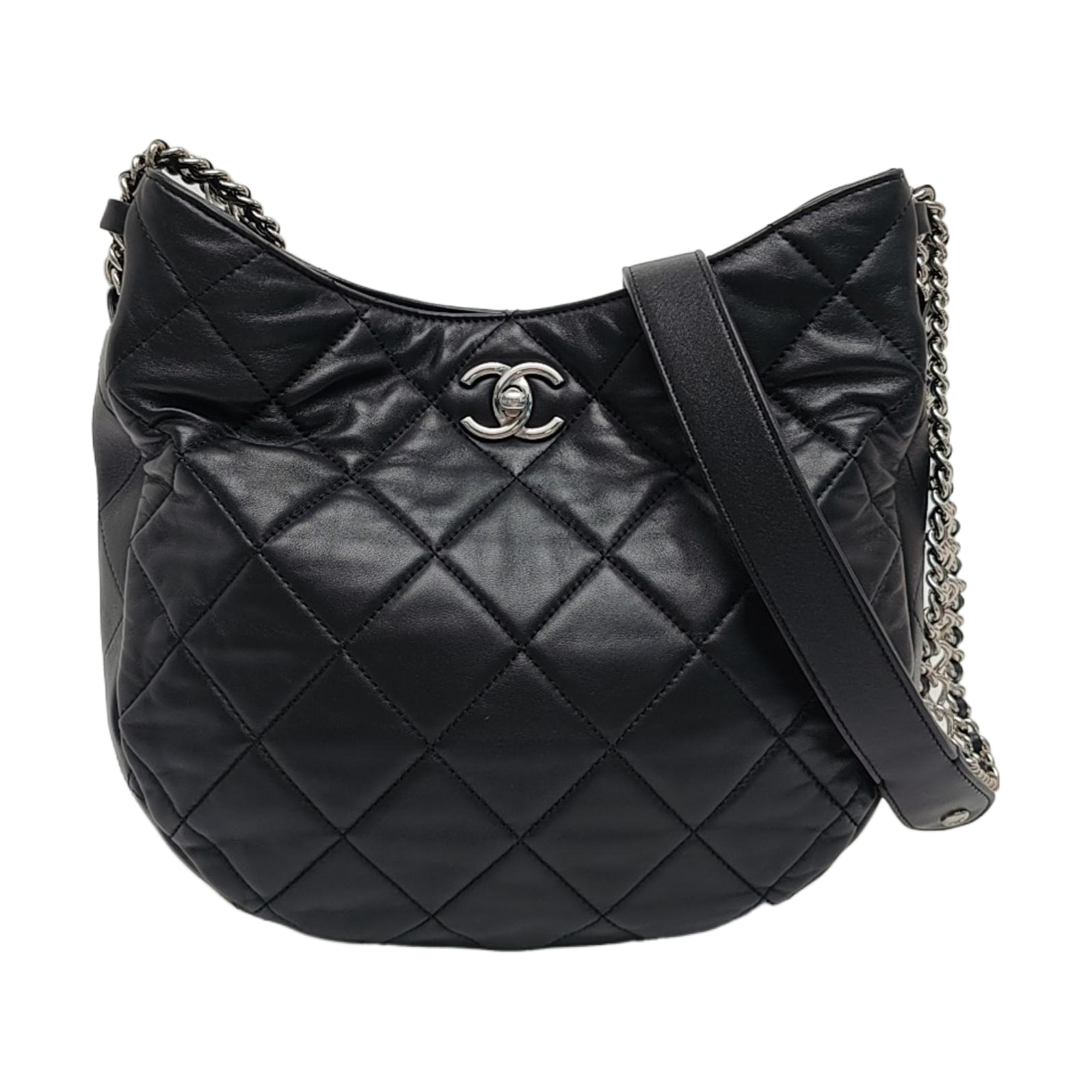 HOBO Quilted Lambskin Black