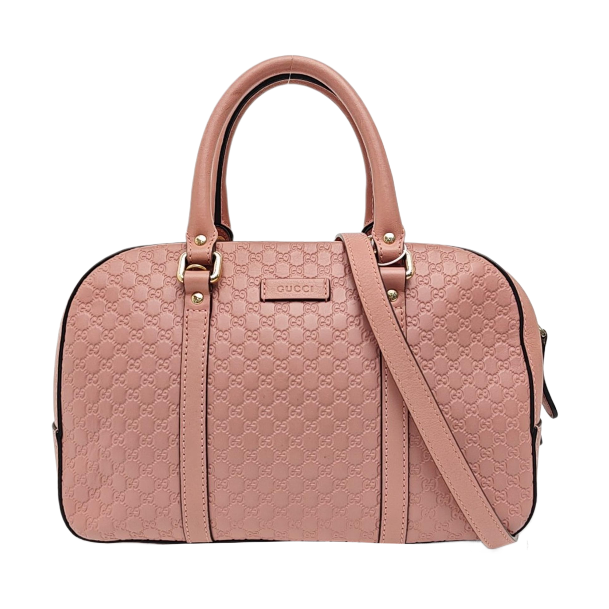 Microguccissima Monogram Calfskin Pink