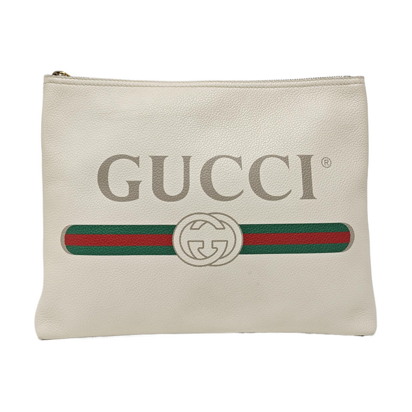 Print Medium Calfskin White