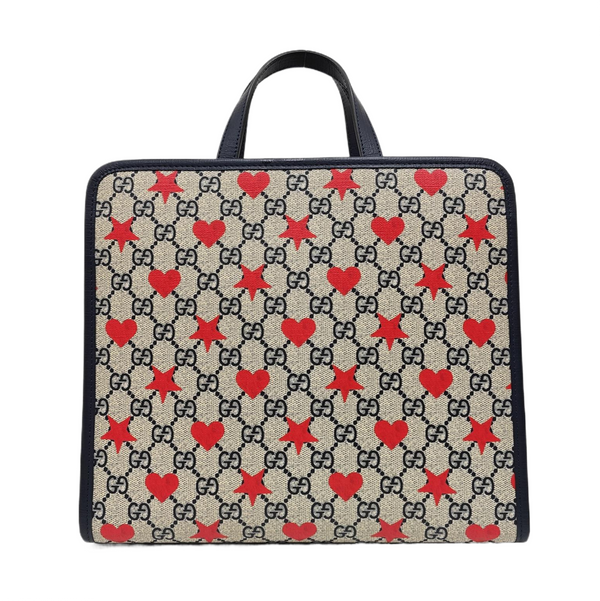 Children’s GG Bucket Monogram Coated Canvas Beige