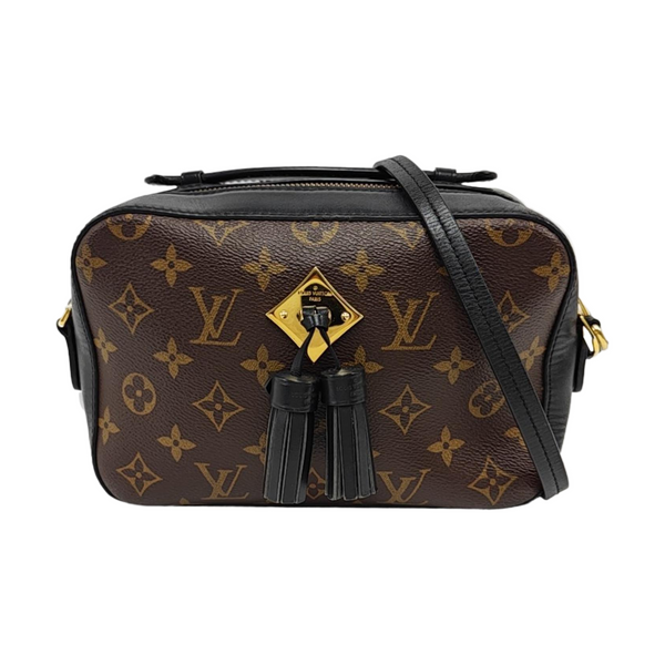 SAINTONGE Monogram Coated Canvas Brown