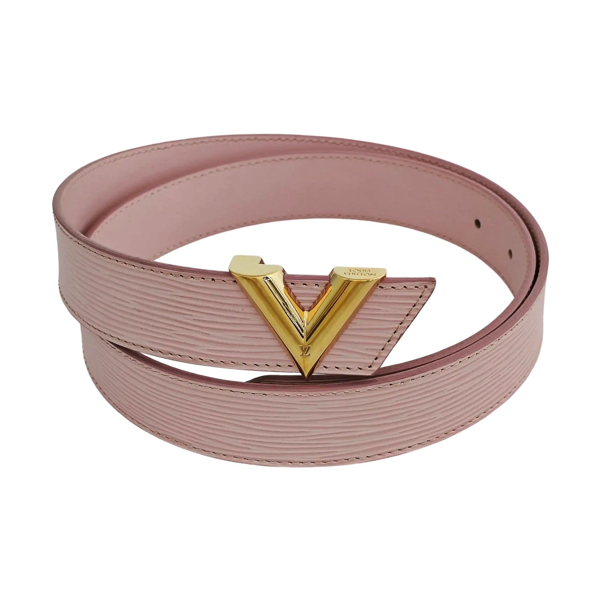 Leather Belt Red