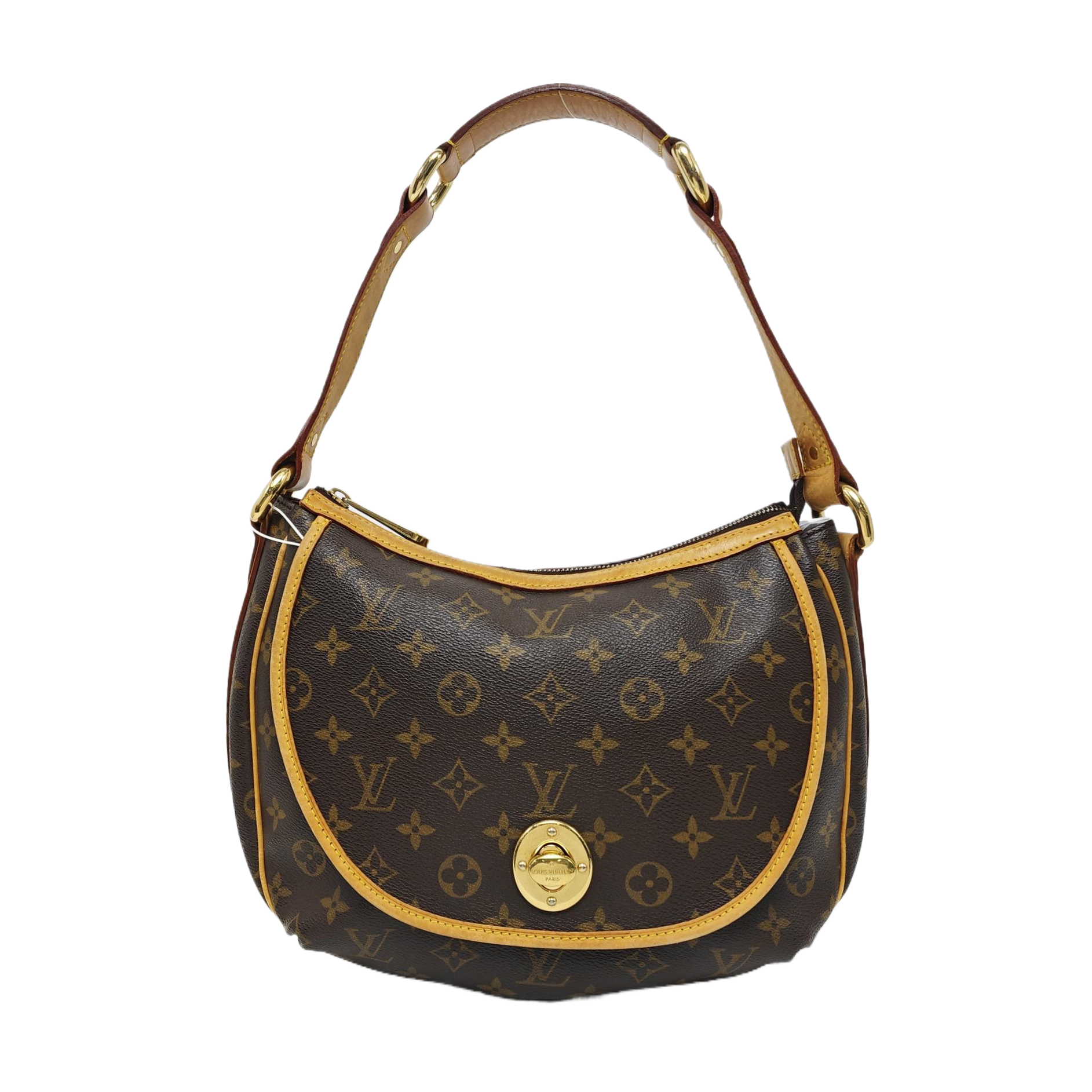TULUM PM Monogram Coated Canvas Brown