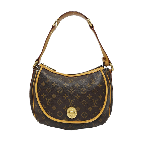 TULUM PM Monogram Coated Canvas Brown