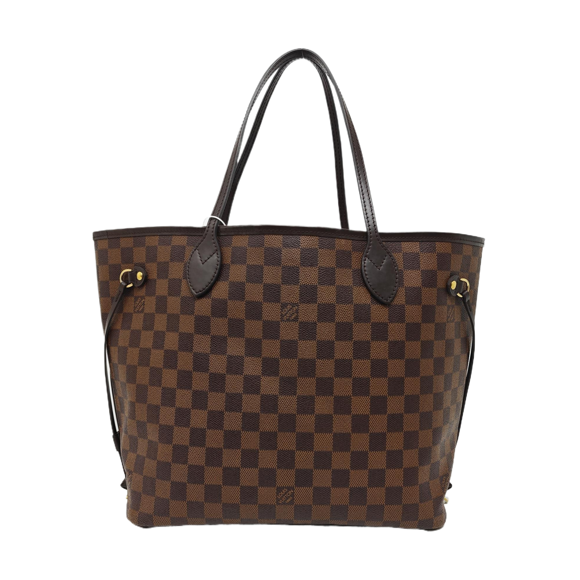 NEVERFULL MM Damier Ebene Coated Canvas Brown