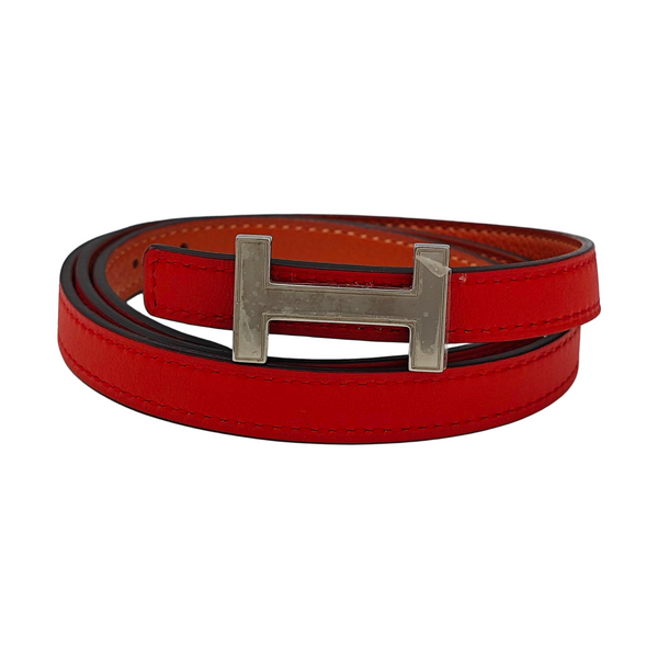 Leather Belt Orange