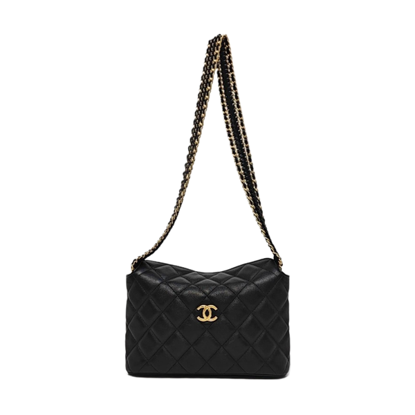 Quilted Calfskin Black