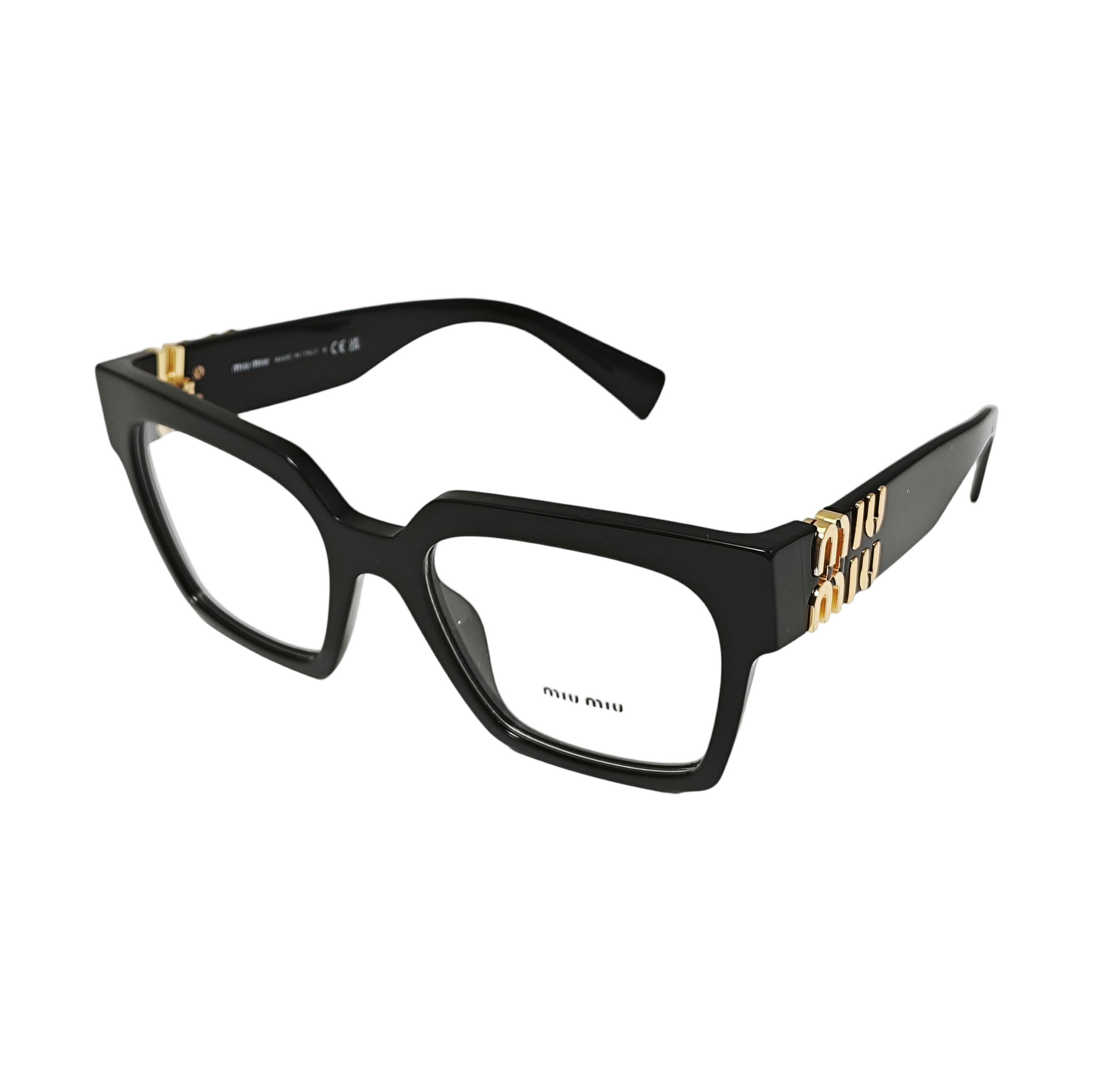 Synthetic Eyeglasses Black