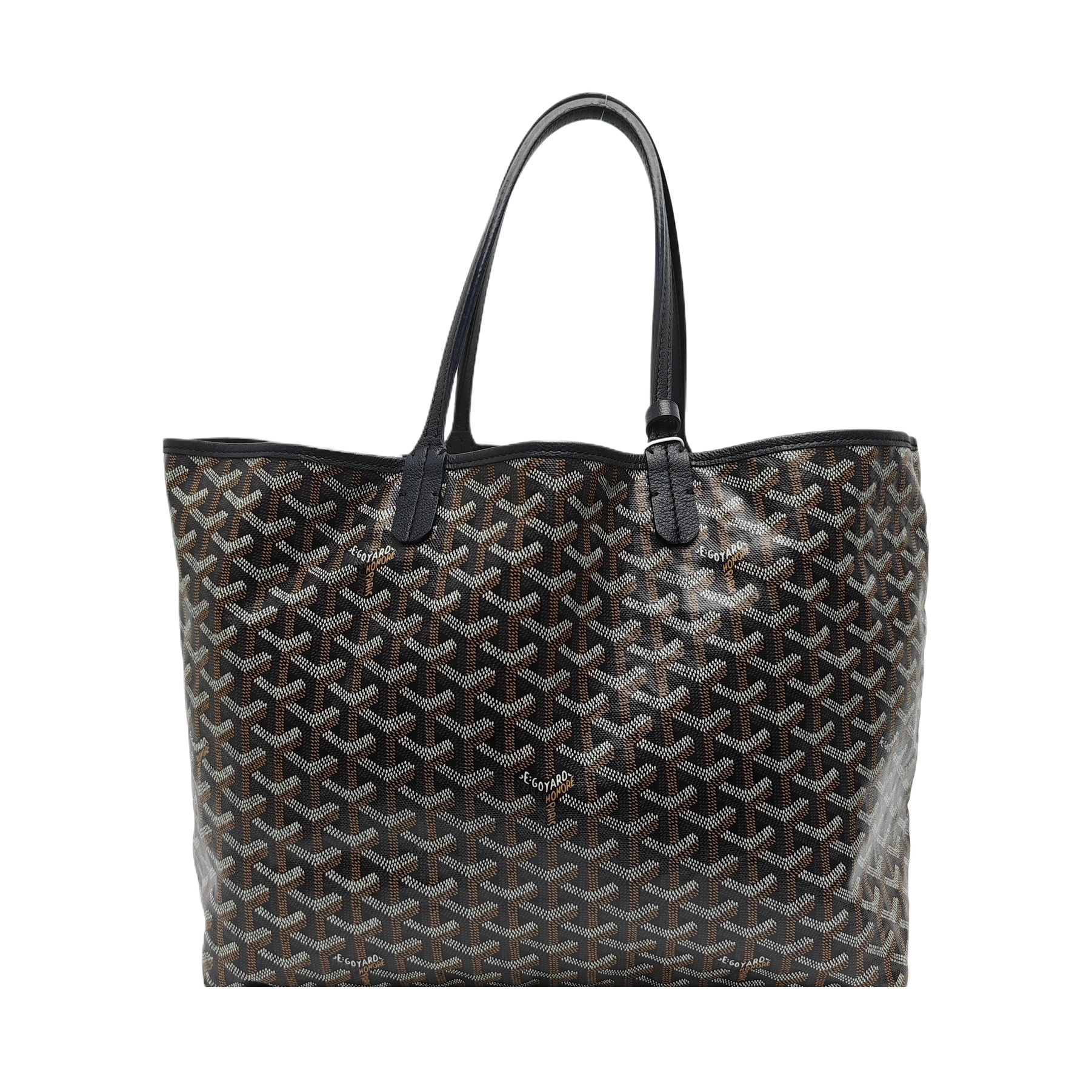 Saint Louis PM Coated Canvas Black
