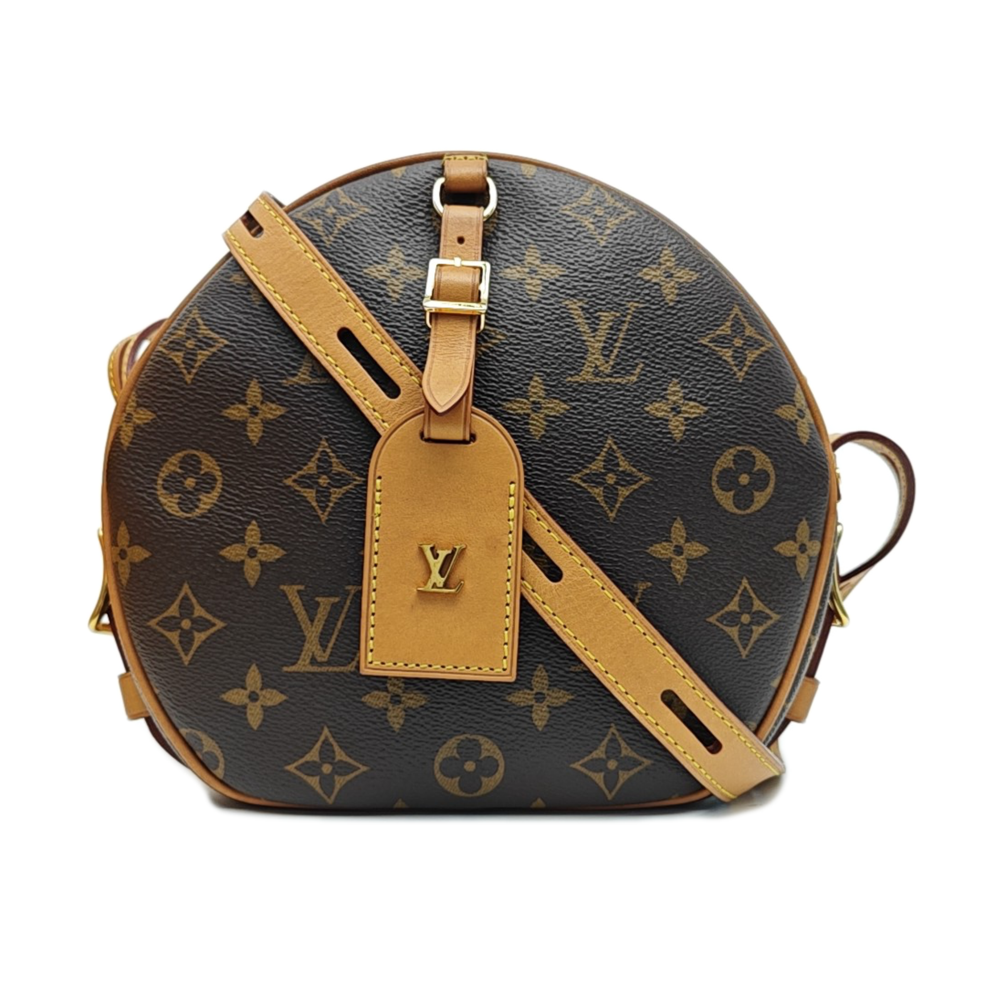 BOITE CHAPEAU MM Monogram Coated Canvas Brown