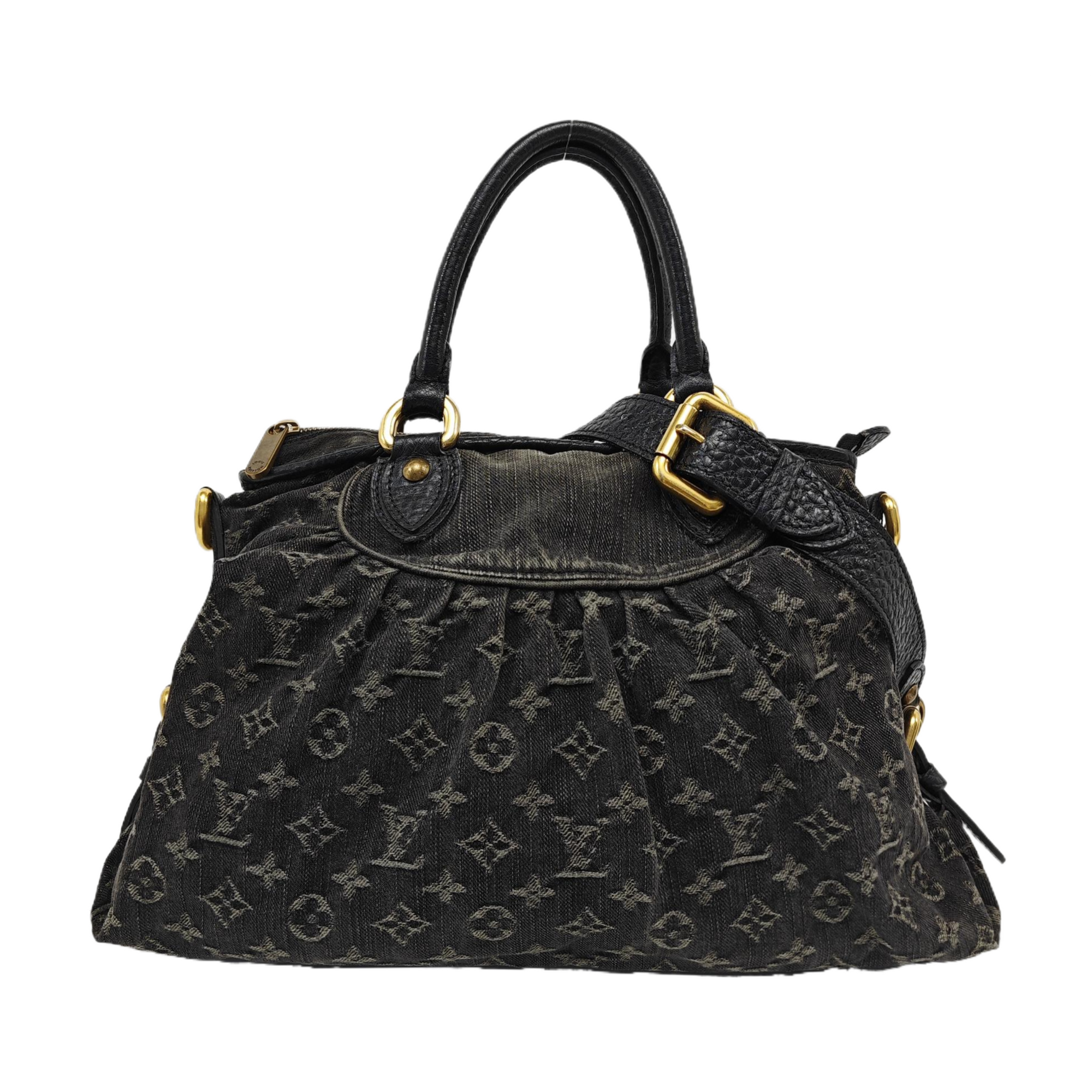 NEO CABBY Monogram Canvas Black