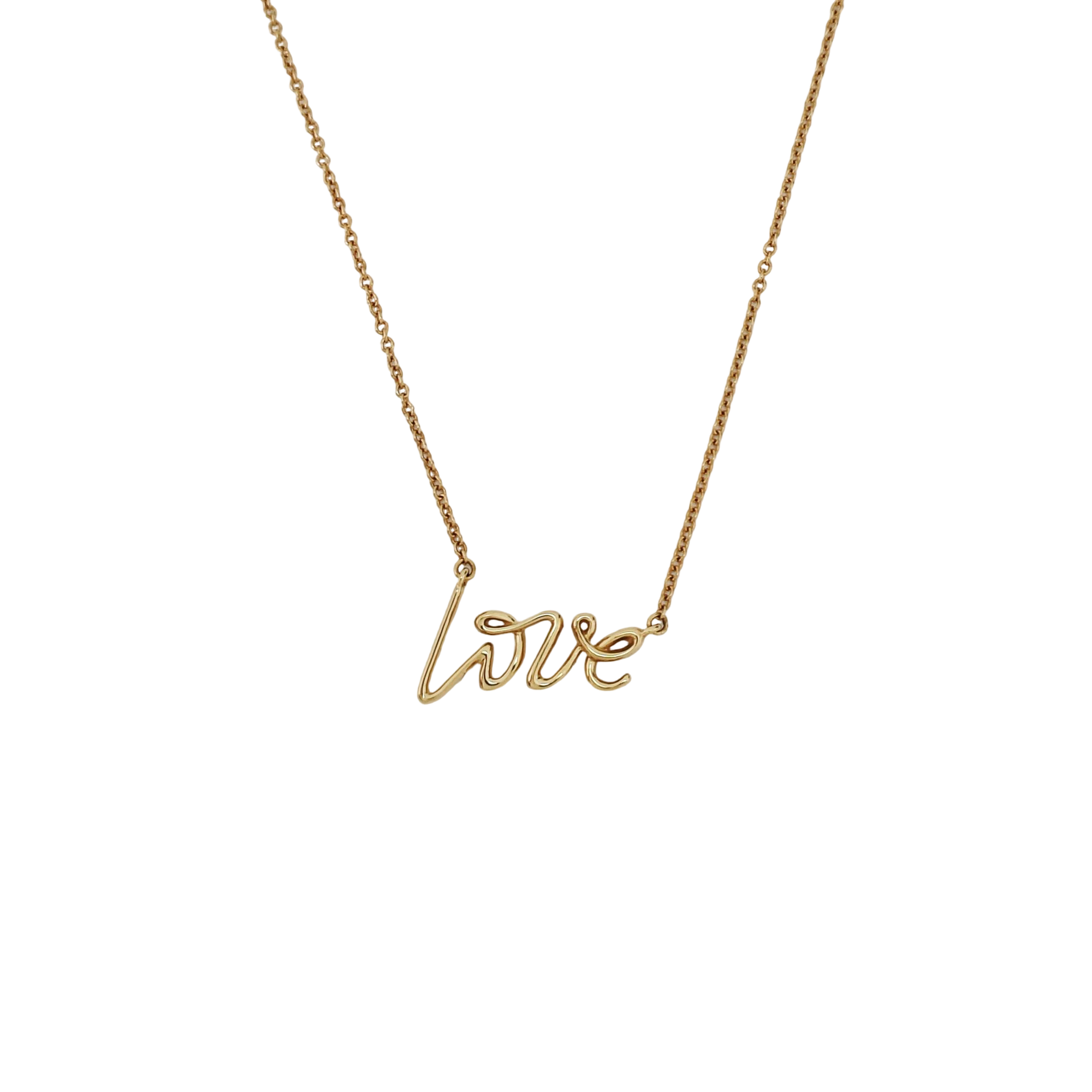 Paloma's Graffiti 18k Rose Gold Necklace