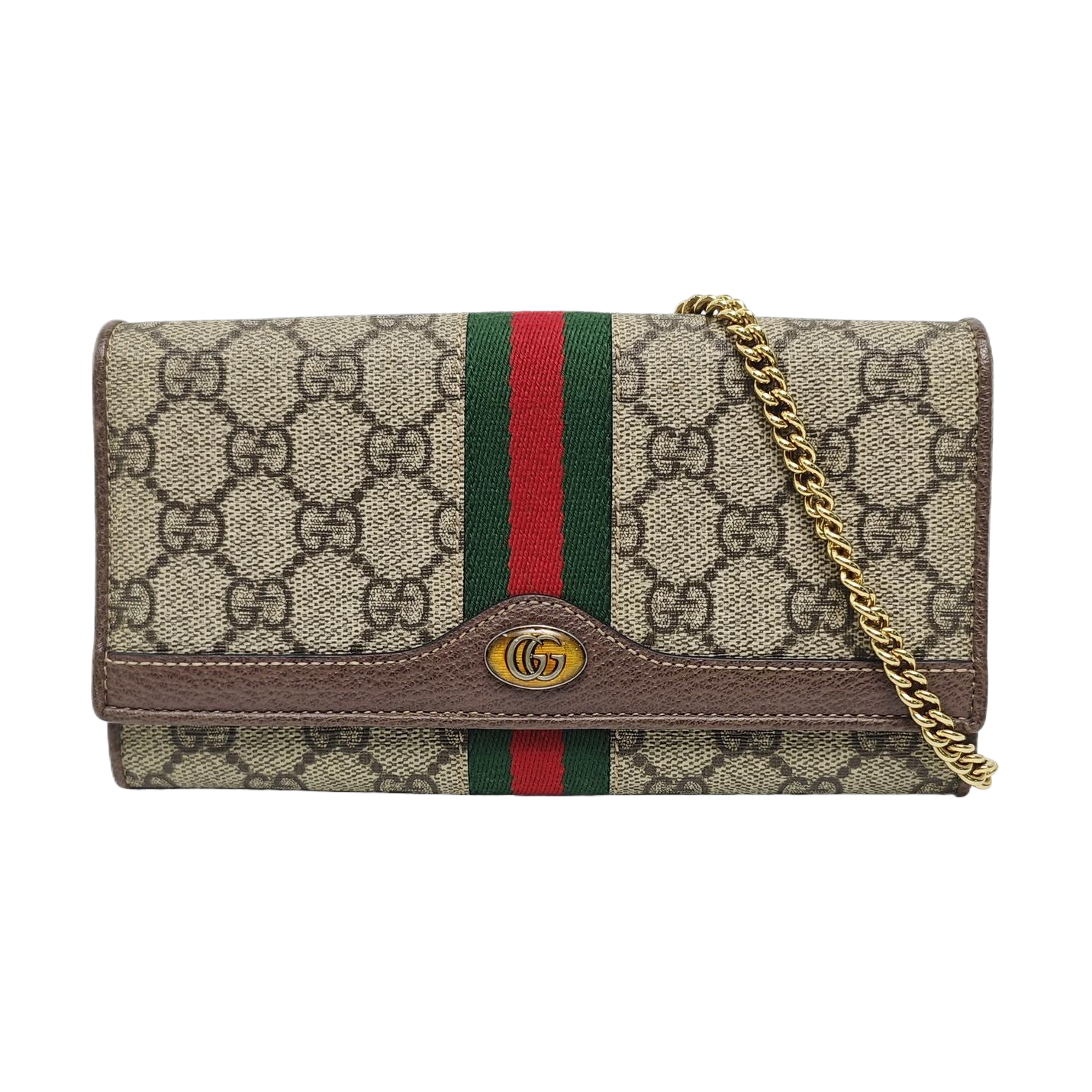 Ophidia Mini Monogram Coated Canvas Beige