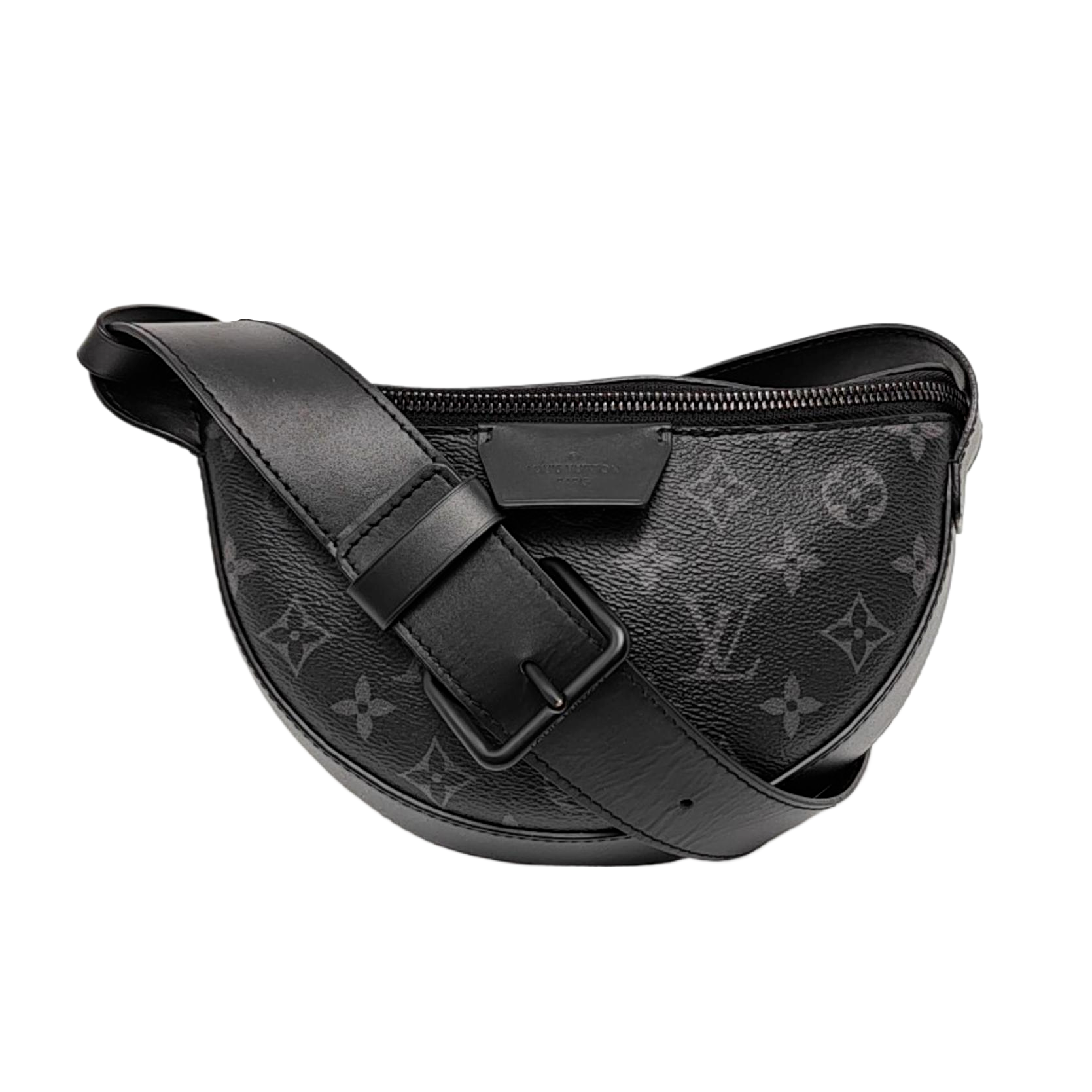 Monogram Coated Canvas Black